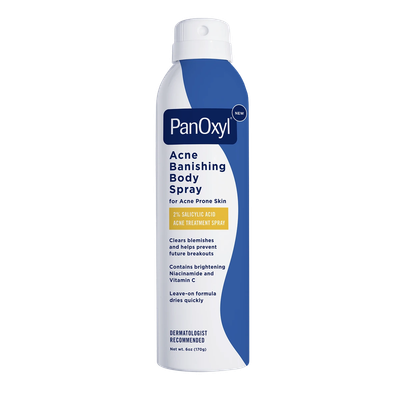 PanOxyl Acne Banishing Body Spray with 2% Salicylic Acid