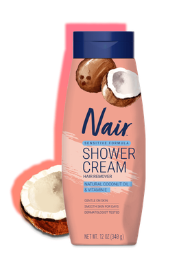 Nair Sensitive Coconut Oil Shower Cream