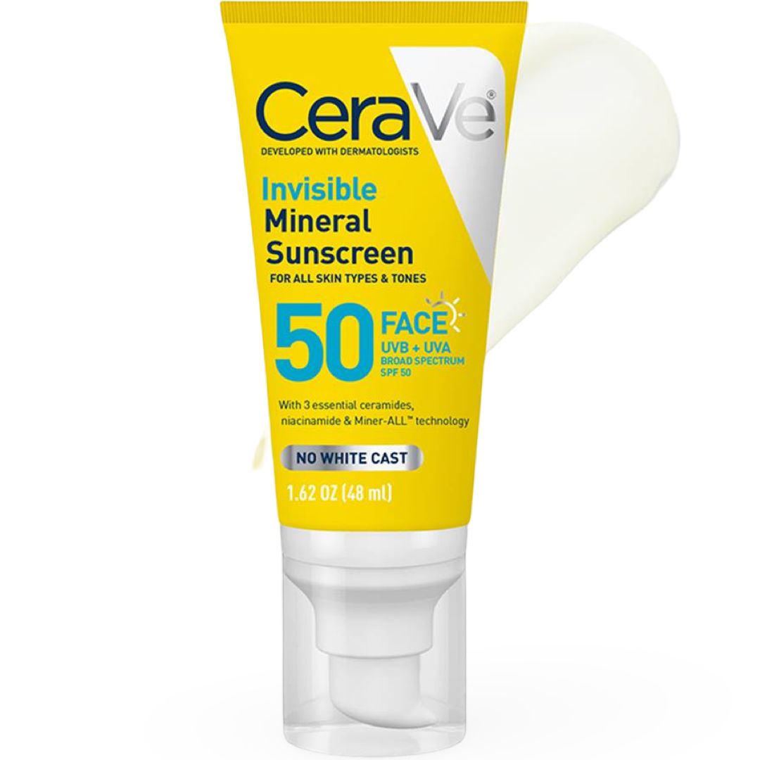 CeraVe Invisible Mineral Sunscreen SPF 50