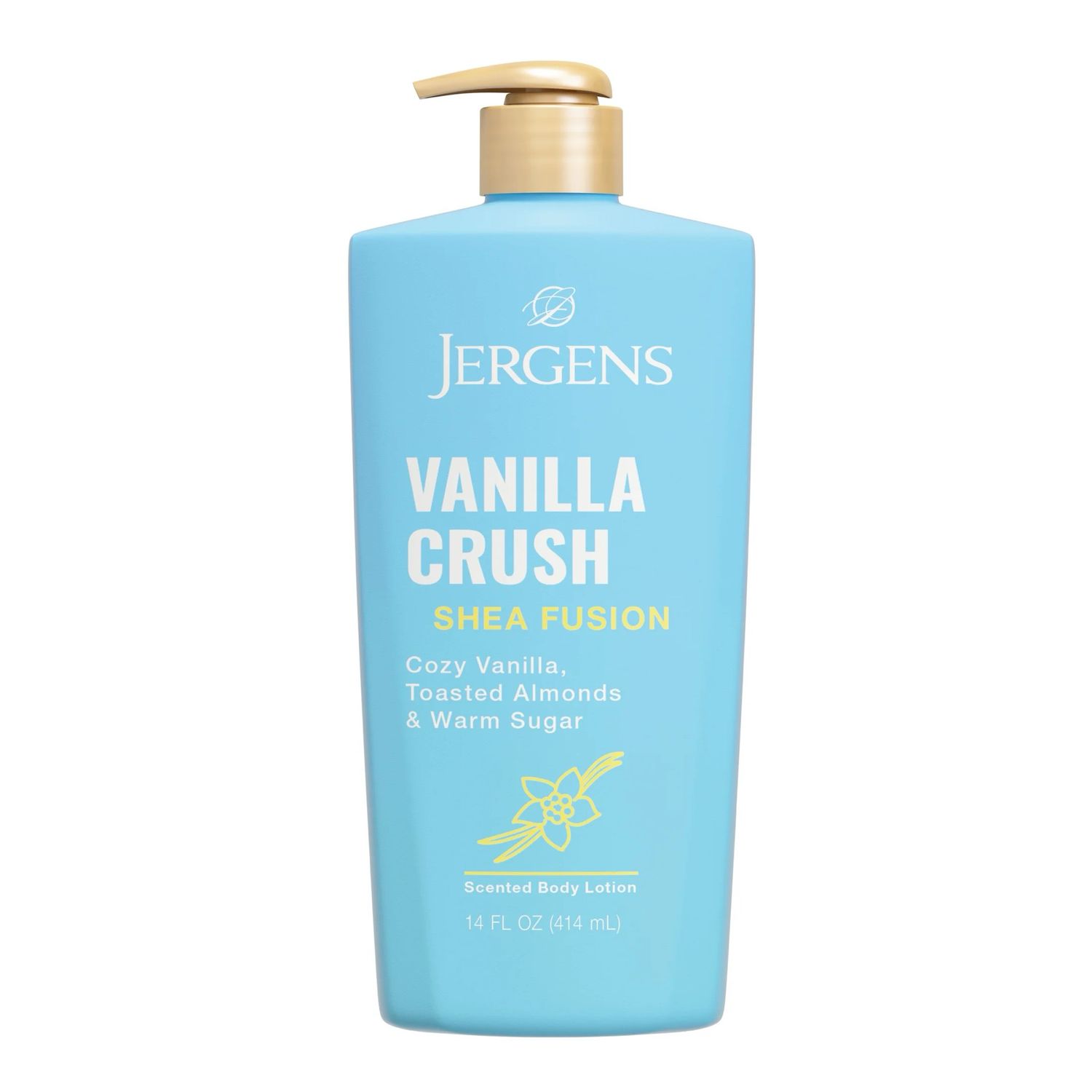 Jergens Shea Fusion Vanilla Crush Scented Body Lotion 14 fl oz