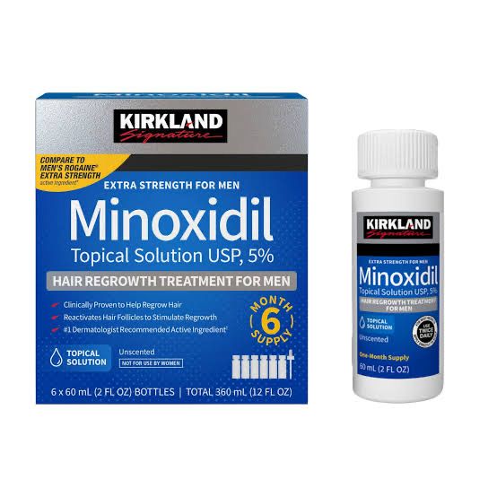 ​Kirkland Signature Minoxidil 5% Hair Regrowth Treatment