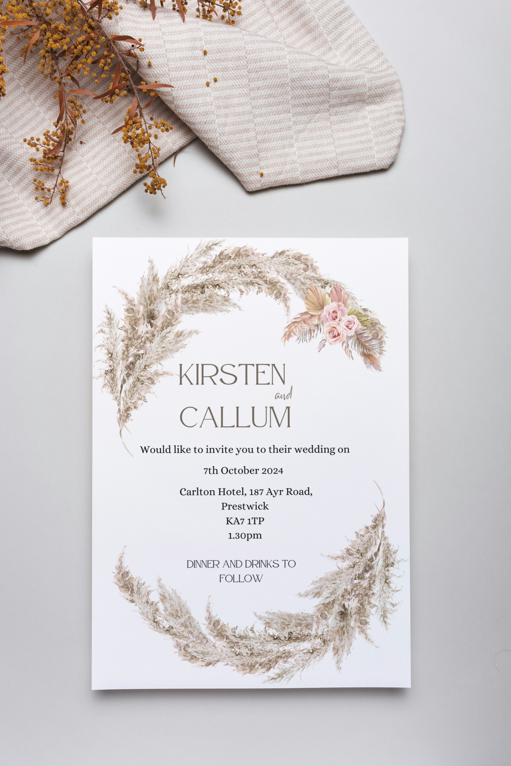 &#39;Rust&#39; Invite Set