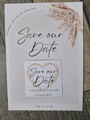 &#39;Rust Magnet&#39; Save the Date