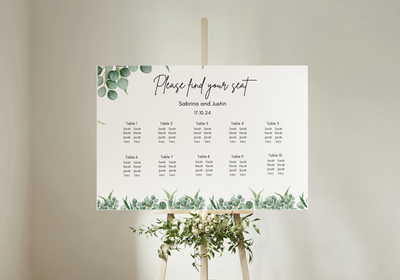 &#39;Petal&#39; Seating Chart