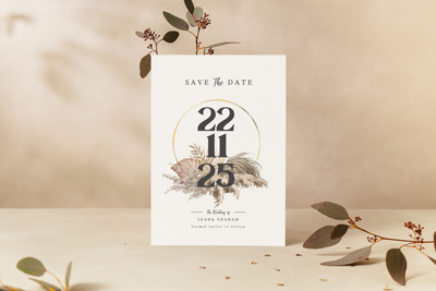 &#39;Petal&#39; Save the Date