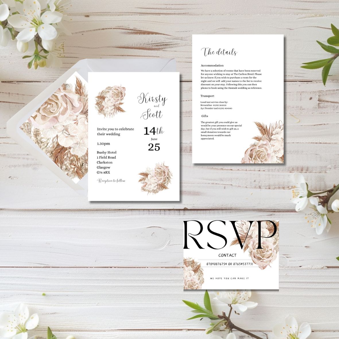 &#39;Forever&#39; Day Invite Set