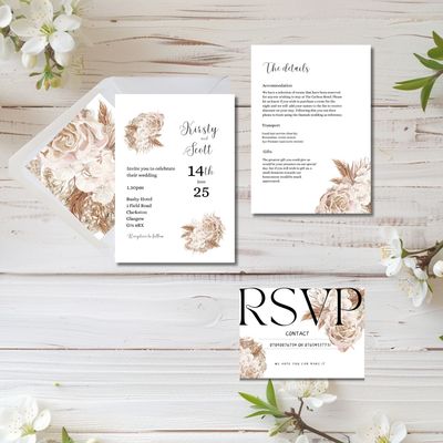 &#39;Forever&#39; Day Invite Set