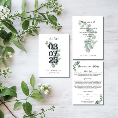&#39;Petal&#39; Invite set