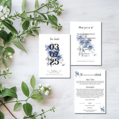 &#39;Petal&#39; Invite set