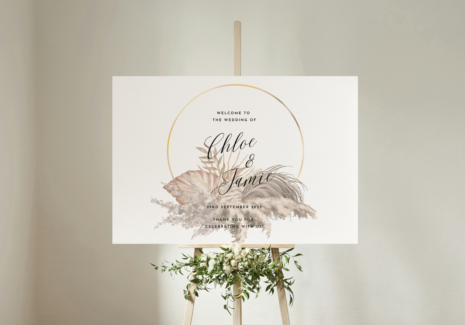 Petal Welcome Signs
