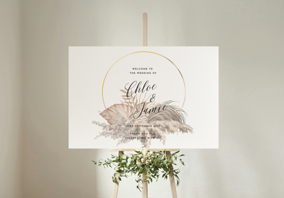 Petal Welcome Signs