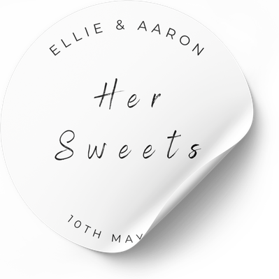 &#39;Forever&#39; Style Sweetie Stickers
