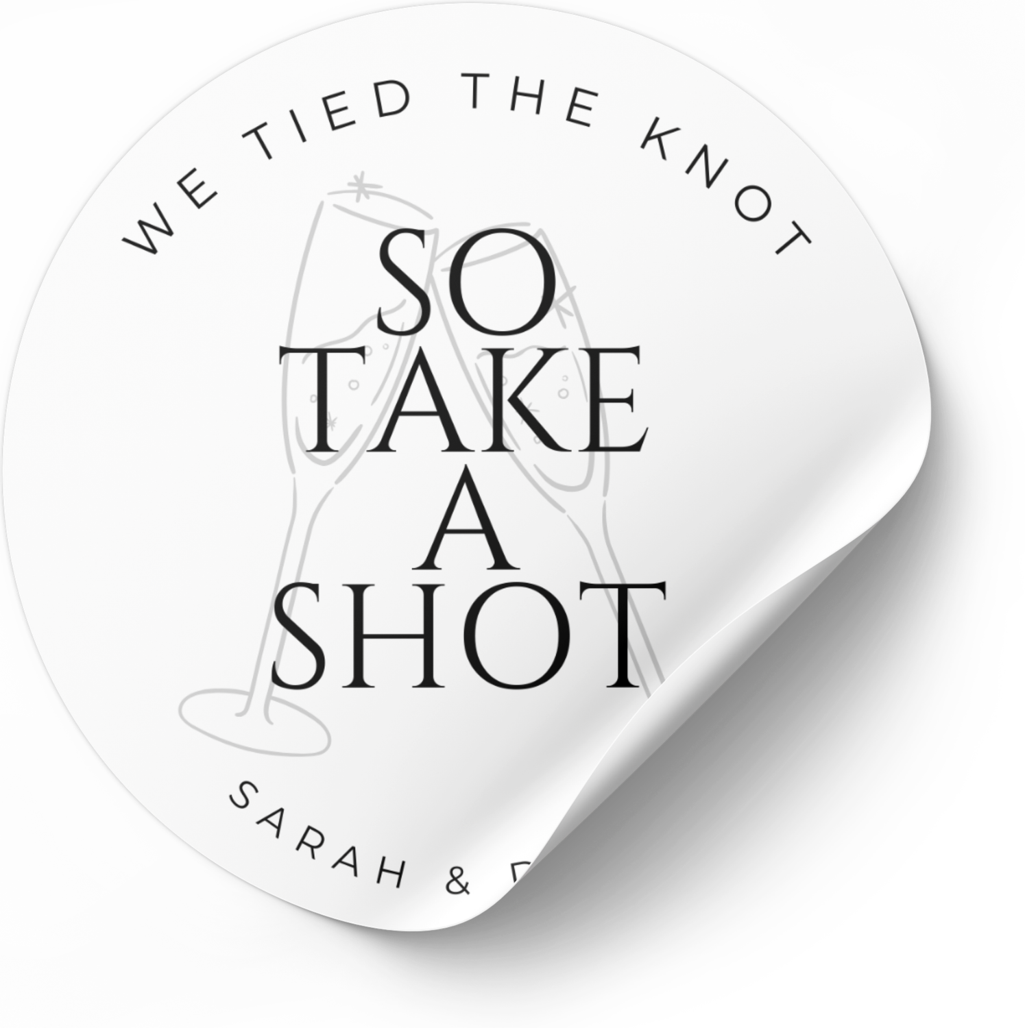 Shot glass Stickers