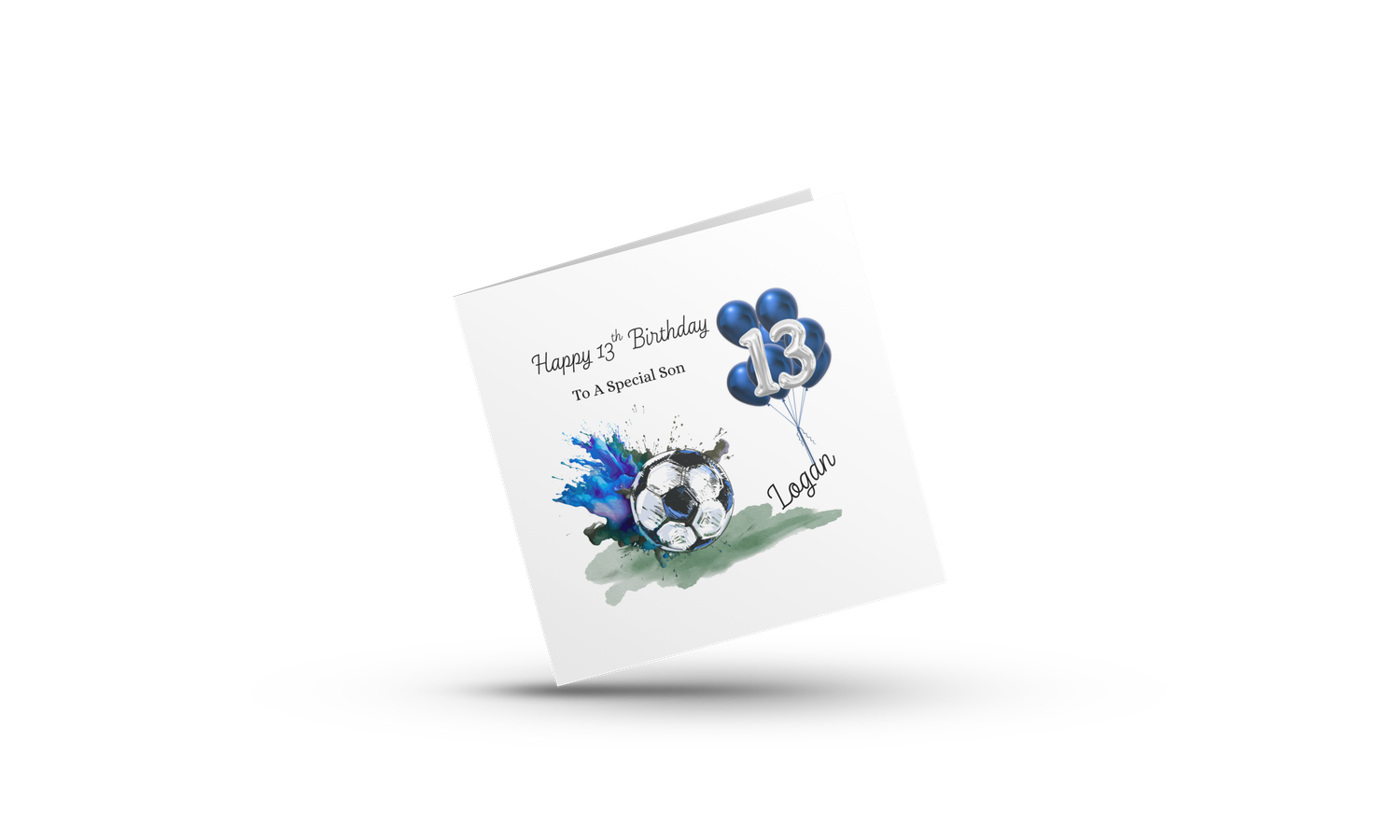 Football Birthday Card