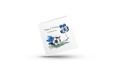 Football Birthday Card