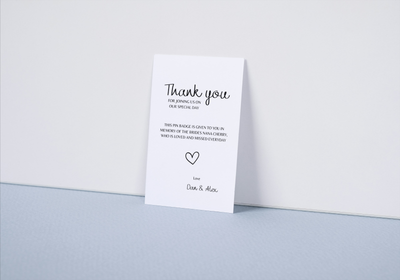 Thank you Pin Prints