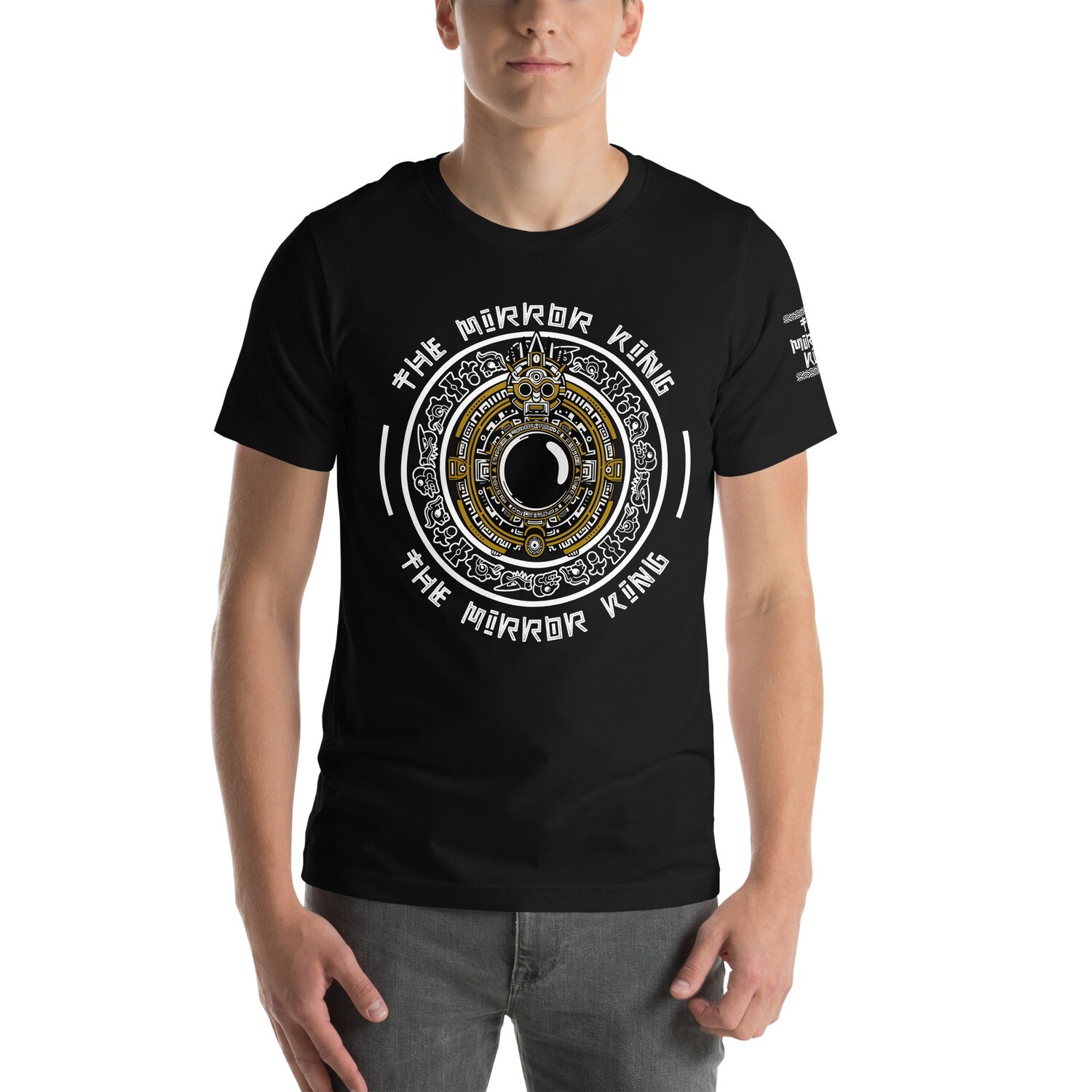 Mirror King t-shirt - Card Emblem Print Front (Colors)