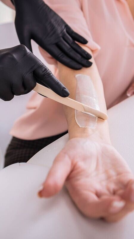 Epilation des bras femme