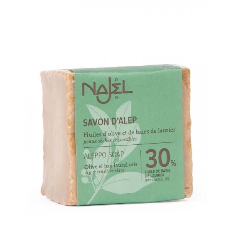 savon d'Alep à l'huile d'olive et aux baies de laurier