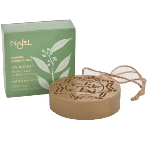 Savon d'Alep ambre et oud