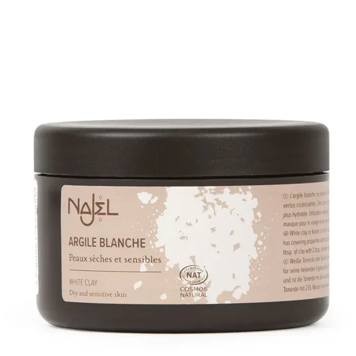 Argile blanche en poudre