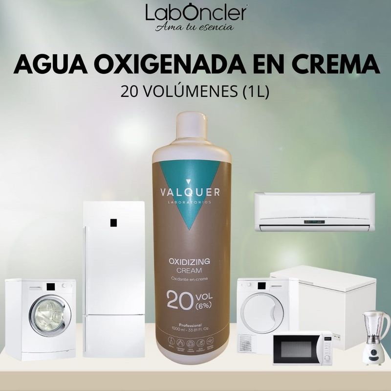 CREMA OXIDANTE 20 VOL- 6% -1 Litro