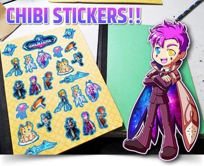Chibi Sticker Sheet *GONE
