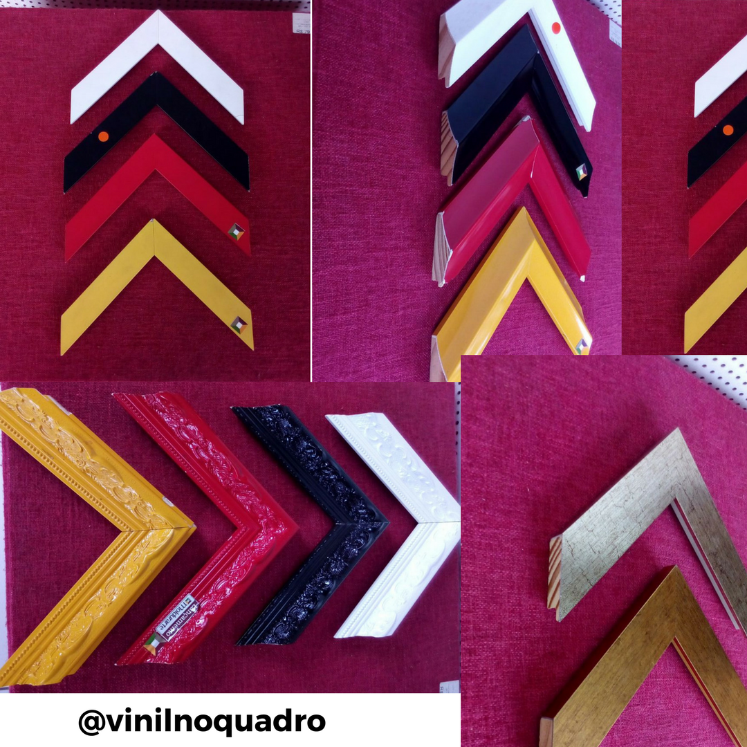 Molduras para o seu vinil