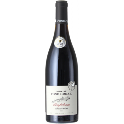 EP- Vin Côte du Rhône BIO rouge "Fond Croze Confidence" 75 cl - 11/06