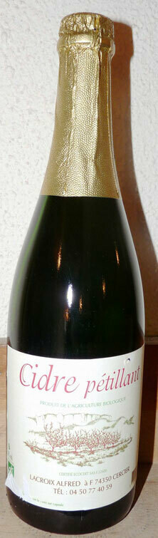 EP- Cidre bio 75 cl - 29/10