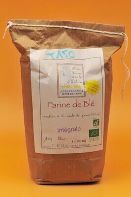 E- Farine de blé bio 1kg - 01/10