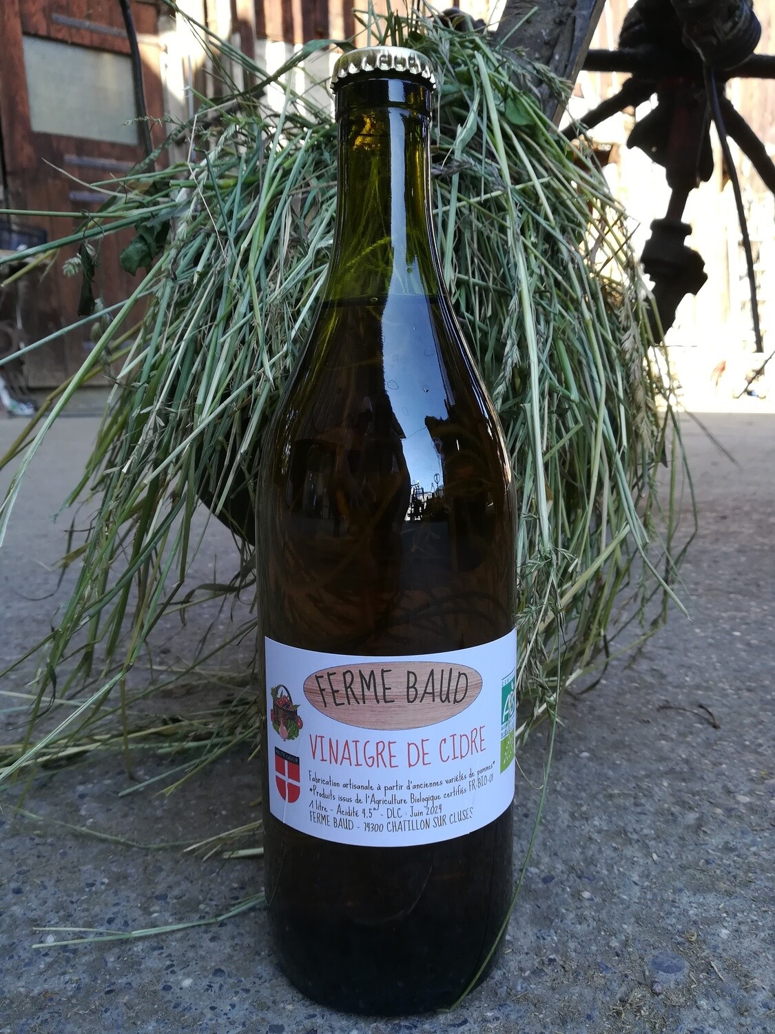 EP- Vinaigre de cidre bio 1 L - 23/07