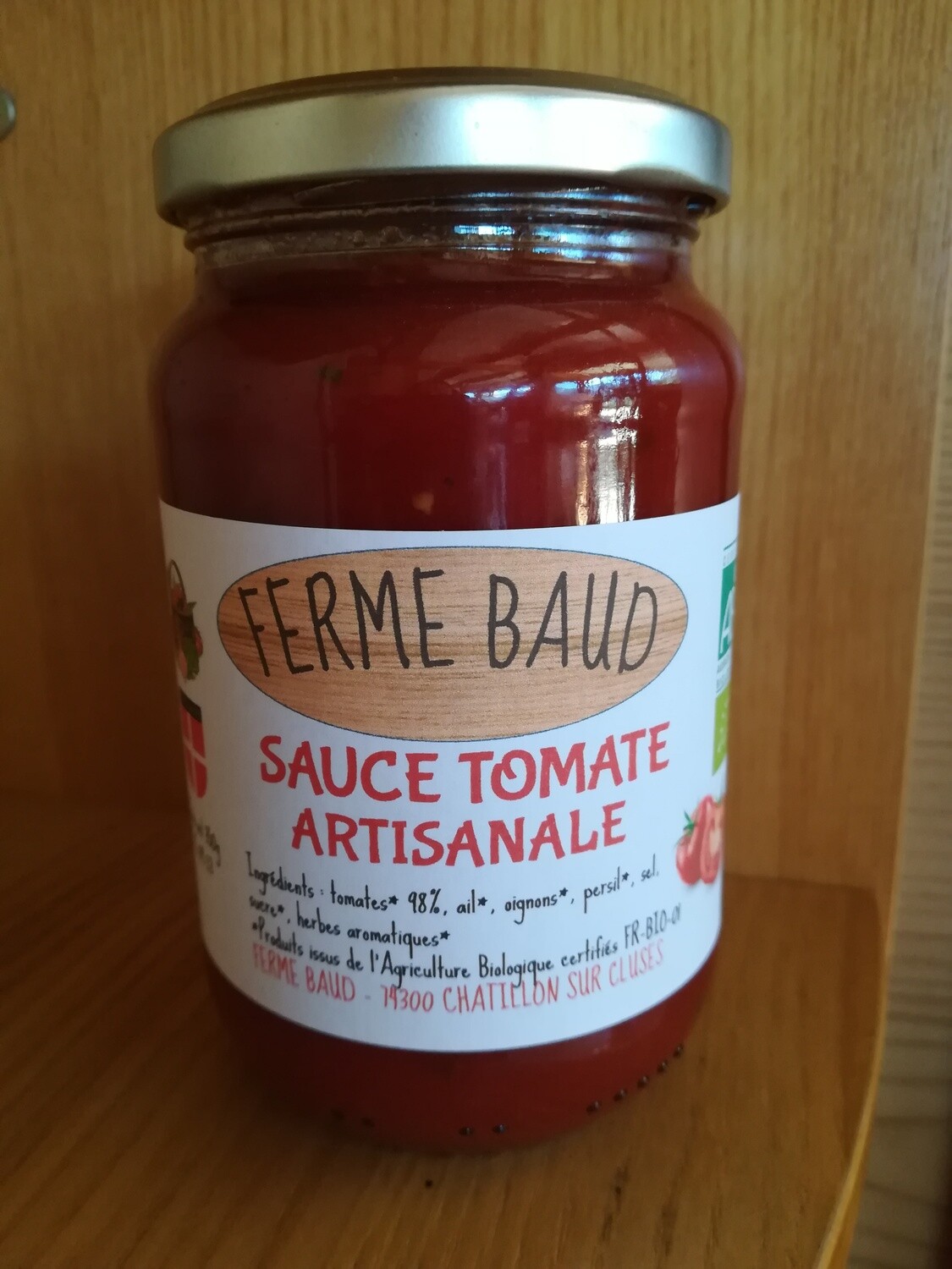 EP- Sauce tomate ou poivronnade maison bio - 03/04