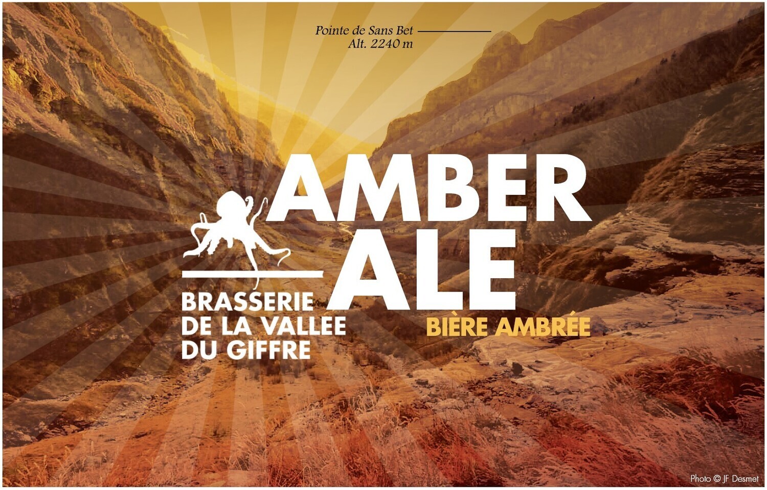 E- Bière Amber Ale 33 ou 75 cl - 09/07