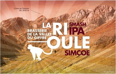 E- Bière La Rioule Simcoe 33 ou 75 cl - 09/07