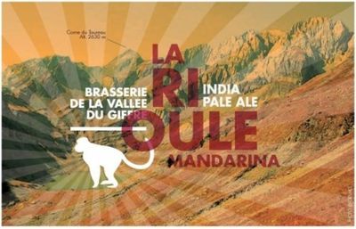 E- Bière La Rioule Mandarina 33 ou 75 cl - 04/02