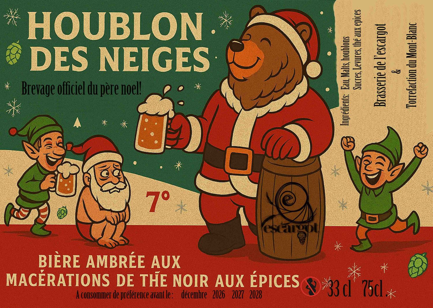 E- Bières des Allobroges spéciales du moment 33 ou 75 cl - 10/12