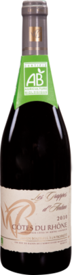 EP- Vin Côte du Rhône BIO rouge "Les Grappes d'Antan" 75 cl - 11/06