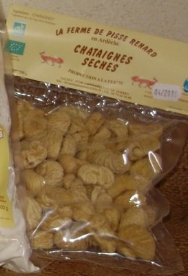 EPC- Châtaignes Bio sèches 300 g - 26/11