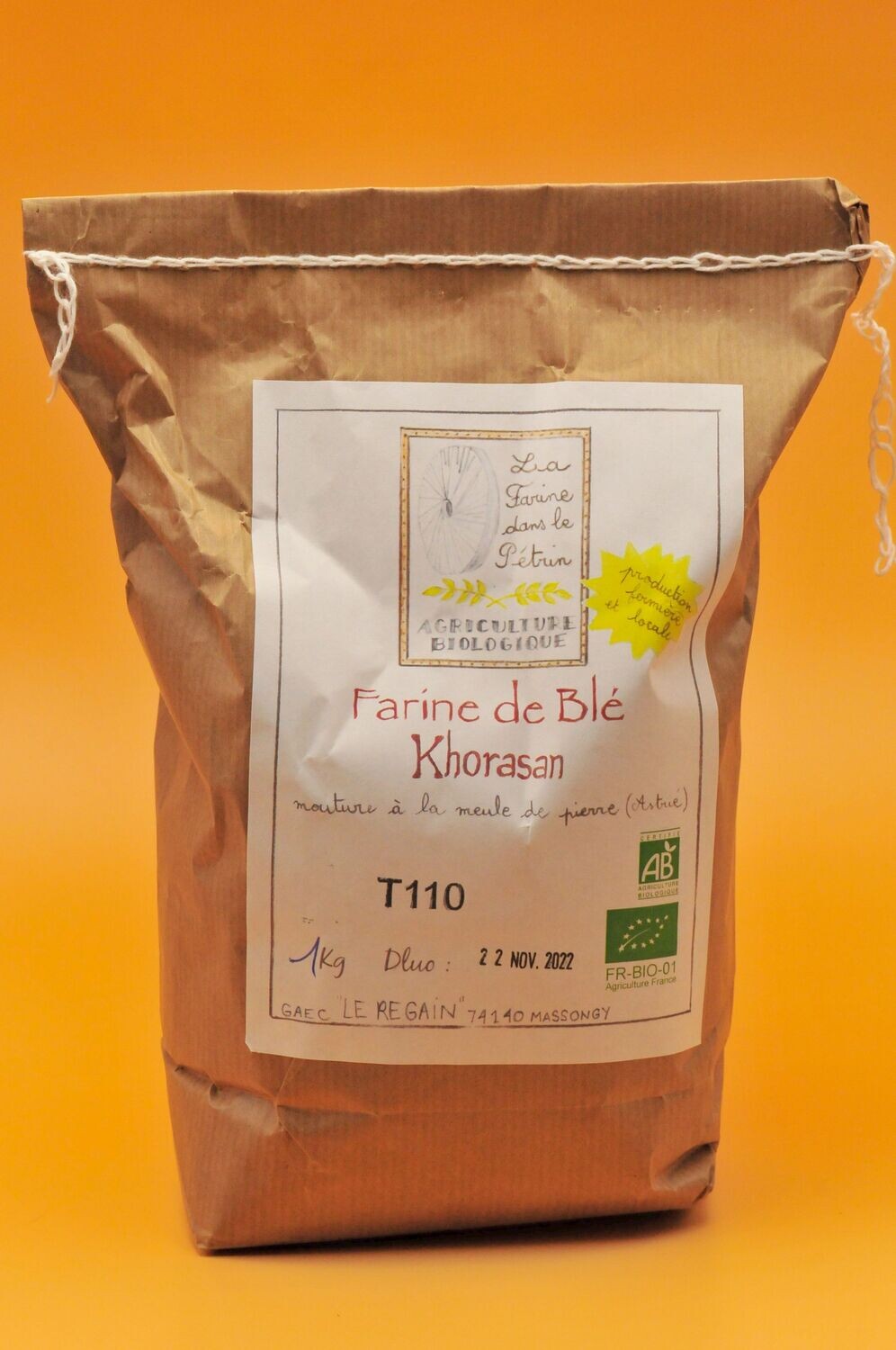 E- Farine de moyen épeautre bio 1 kg - 22/07