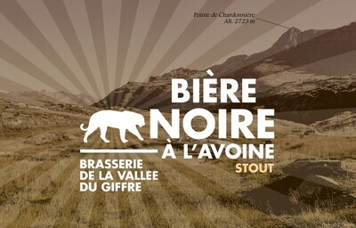 E- Bière noire à l'avoine 33 ou 75 cl - 29/04