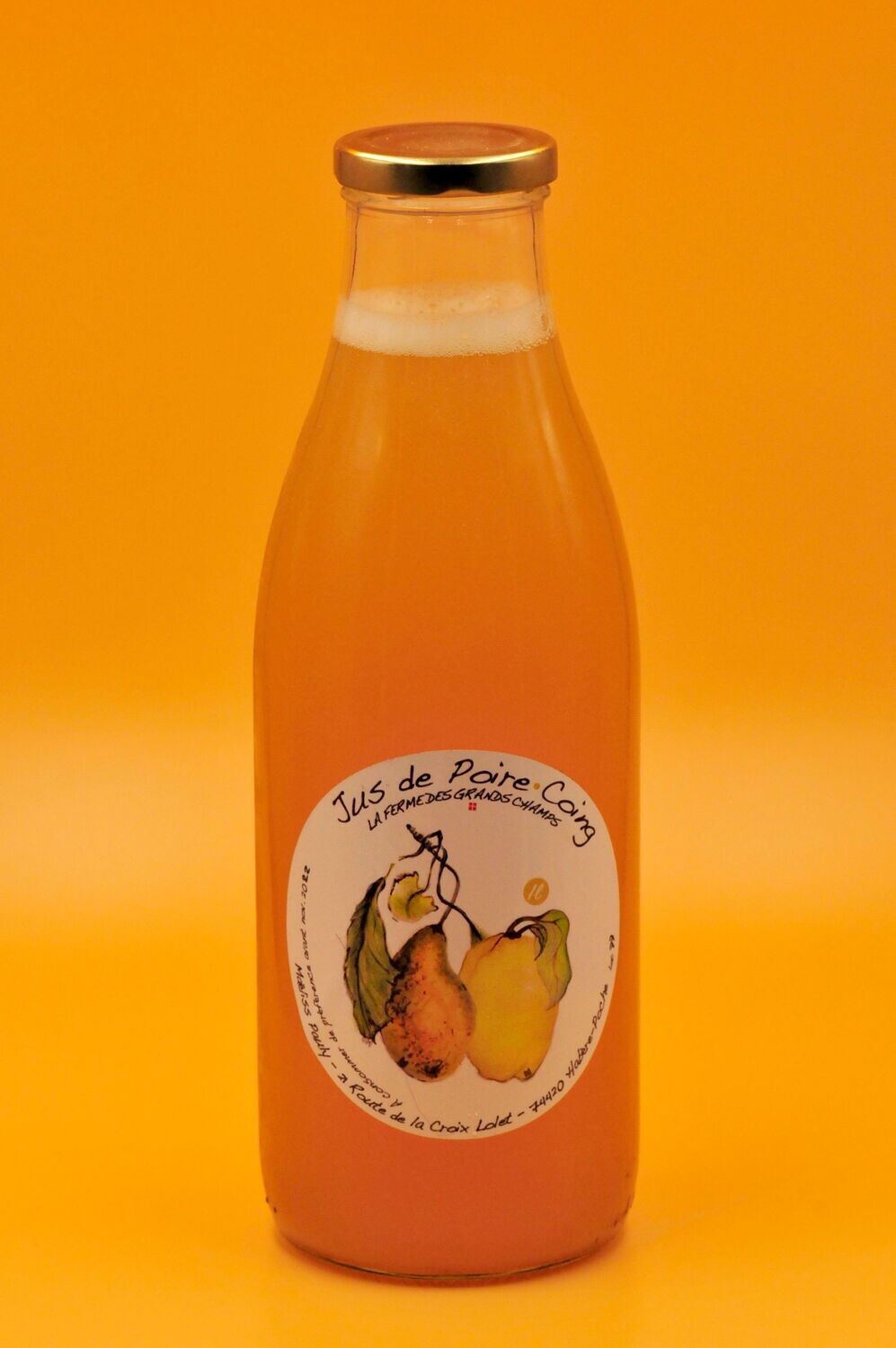 EP- Jus de fruits bio 1 L (GRANDS CHAMPS) - 15/04