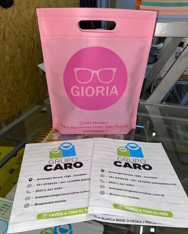 Pack 250 bolsa de friselina 24x27x6