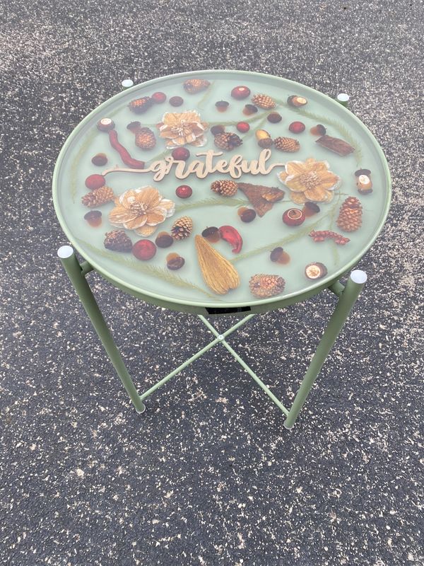 Resin Art table