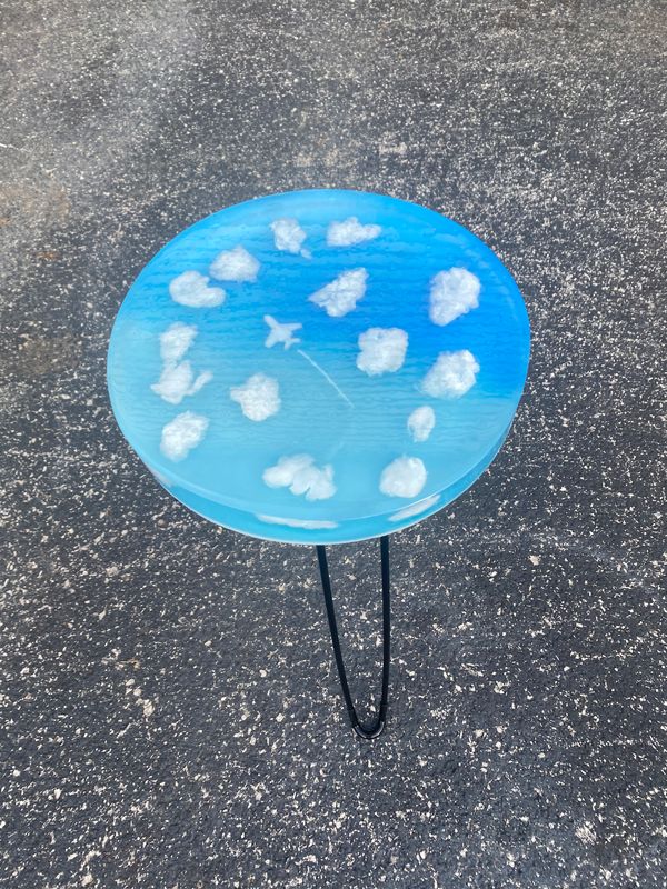Resin Art epoxy table