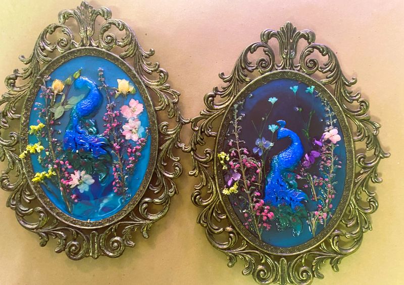 Resin Mixed Art
