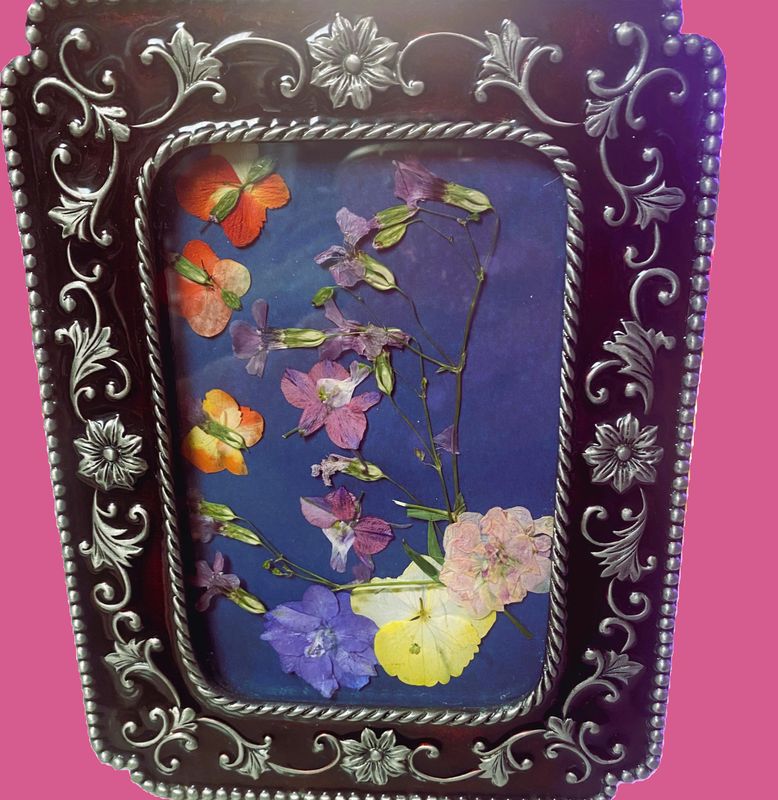 Pressed Floral Art