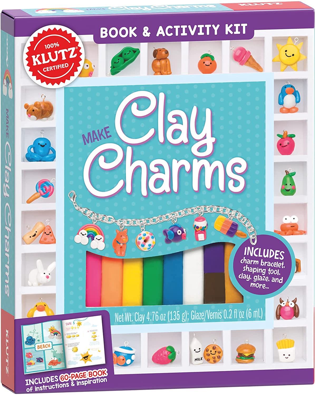 Klutz Make Clay Charms Book