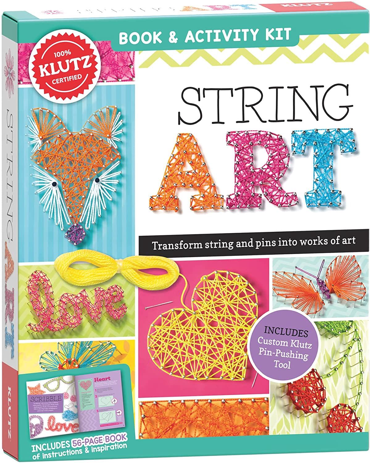 Klutz String Art Instruction Book