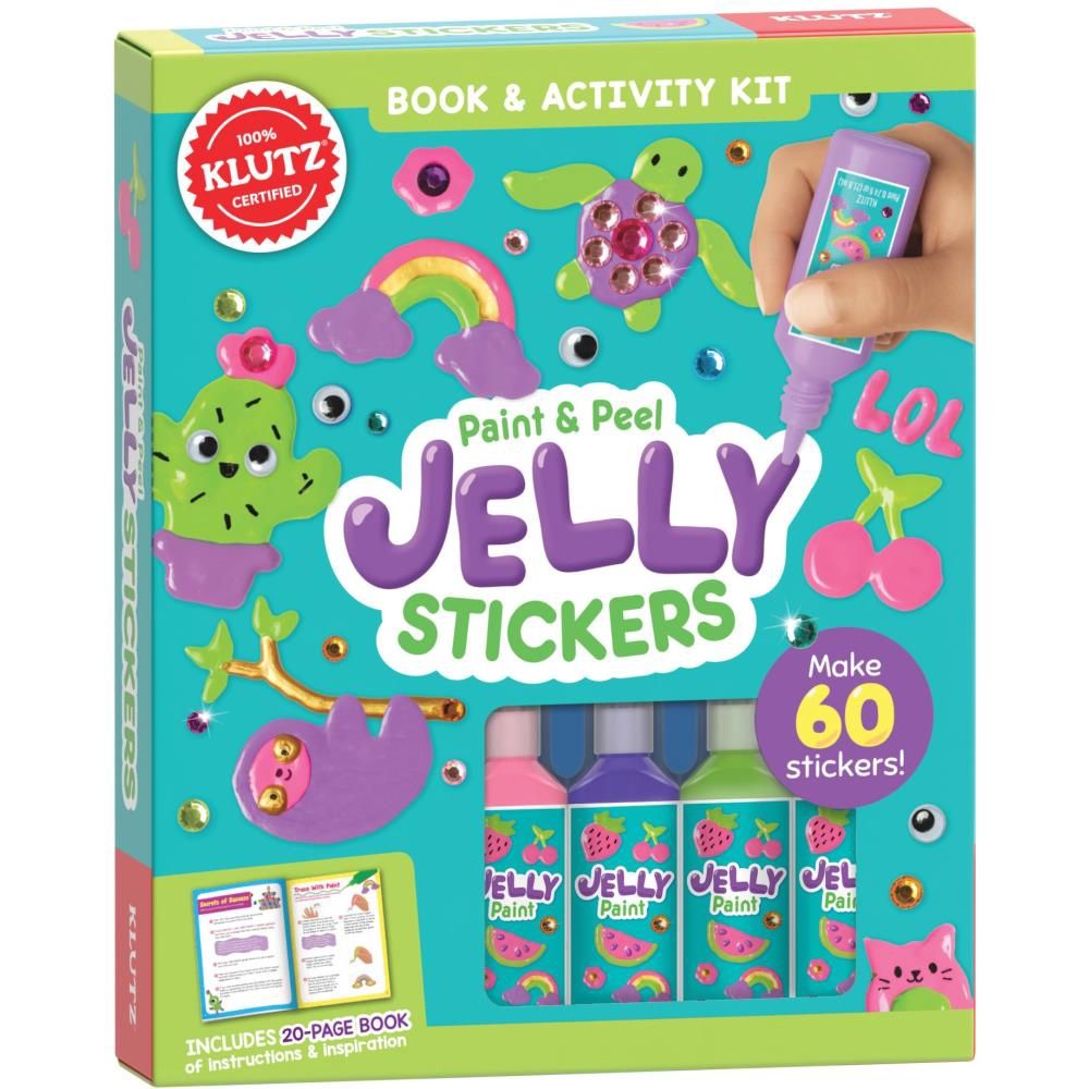 Klutz Paint and Peel Jelly Stickers